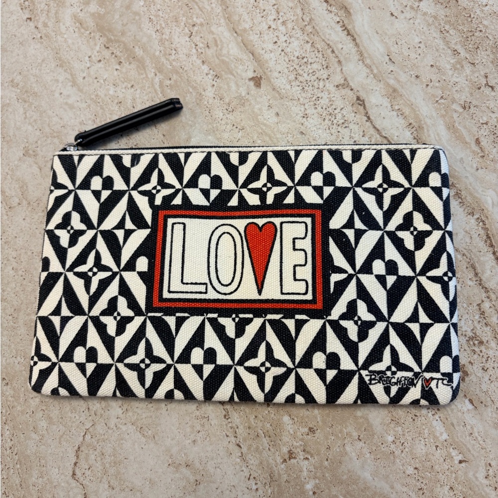Brighton Zippered Canvas Pouch